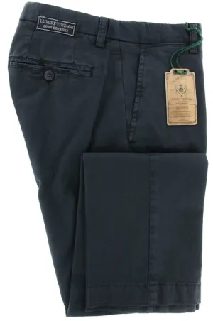 Luigi Borrelli Navy Blue Pants - 40 US / 56 EU