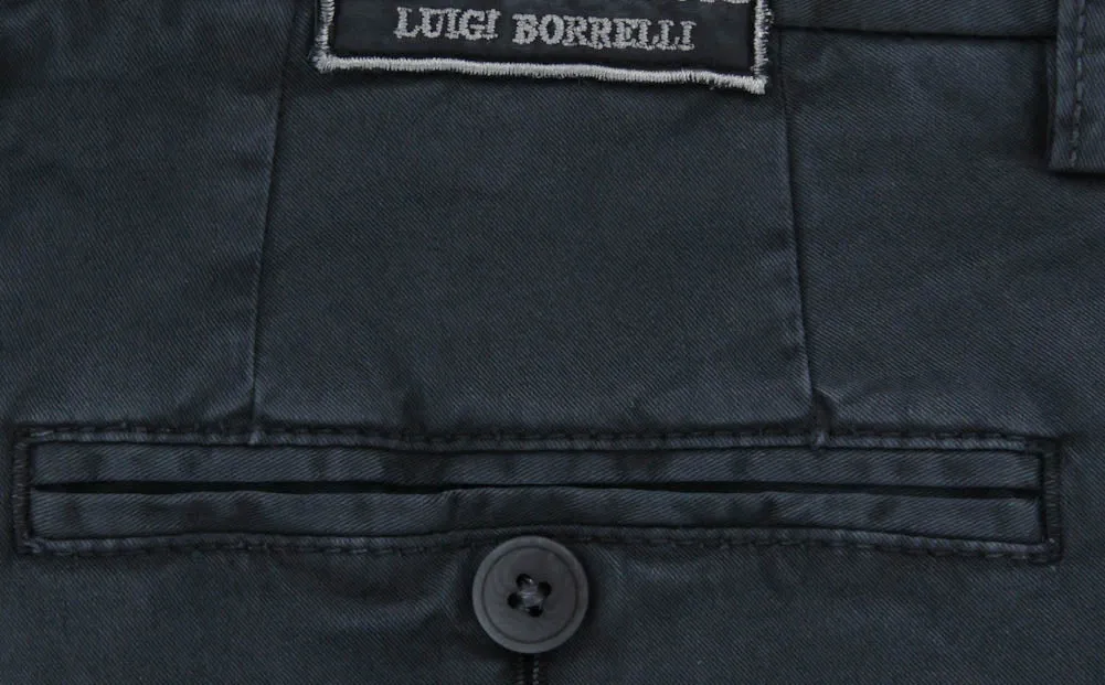 Luigi Borrelli Navy Blue Pants - 40 US / 56 EU