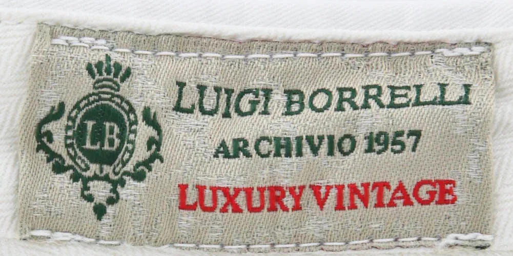 Luigi Borrelli White Pants - 40 US / 56 EU