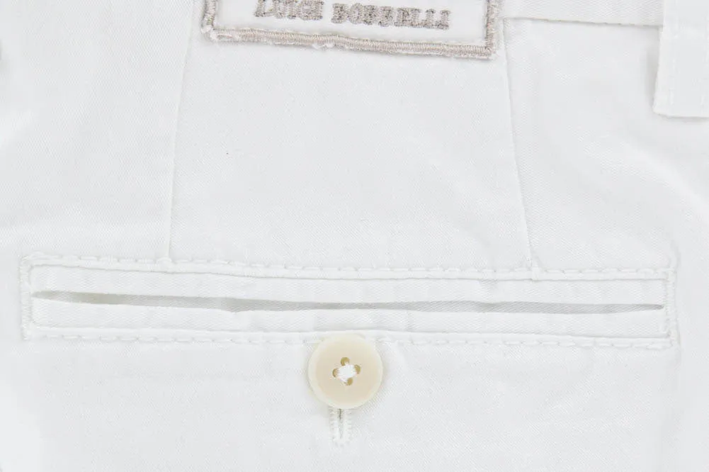 Luigi Borrelli White Pants - 40 US / 56 EU