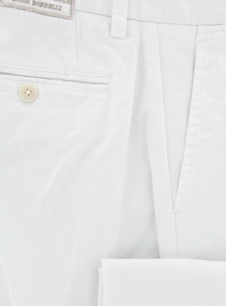 Luigi Borrelli White Pants - 40 US / 56 EU