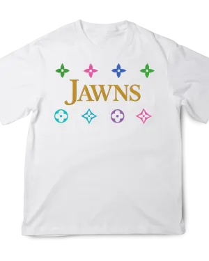 LV Multi Color Jawns - Original Jawns - White T-Shirt