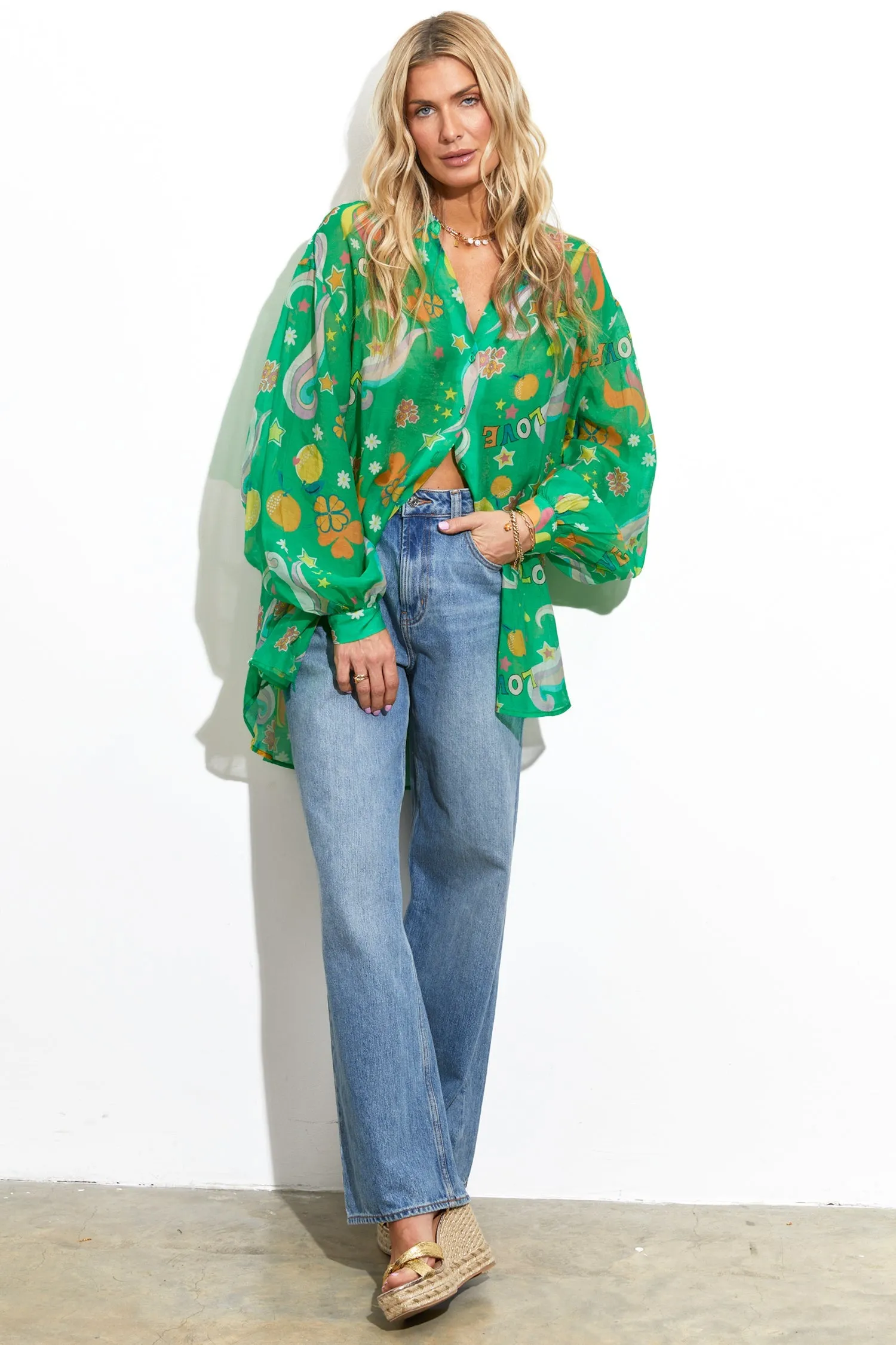 Maisie Magic Oversized shirt