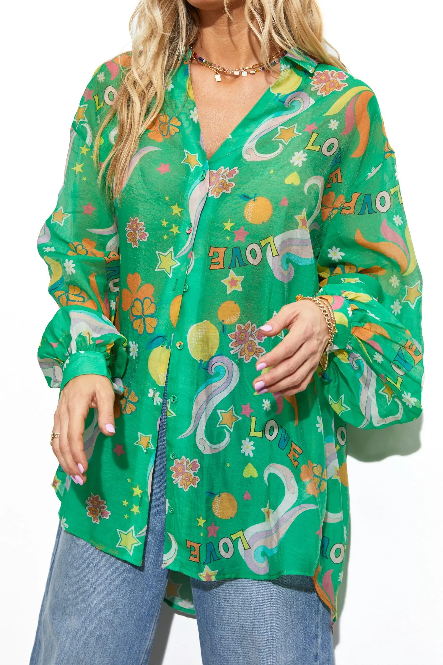Maisie Magic Oversized shirt