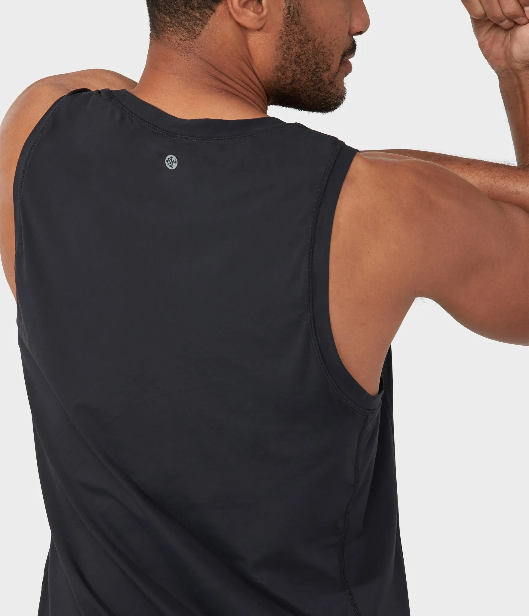 Manduka Apparel - Men's Pro Top - Tech Slim Fit Tank - Black