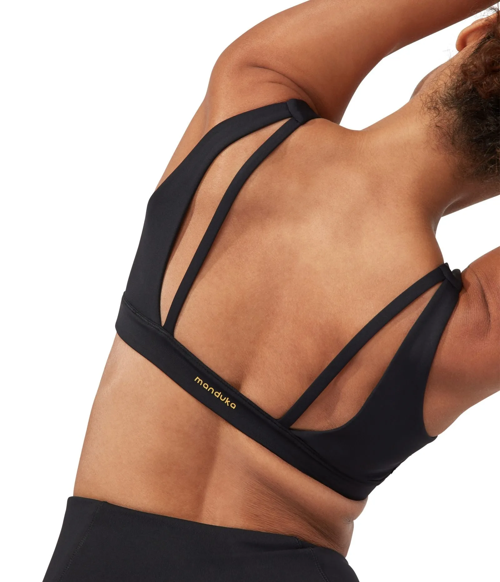 Manduka Apparel - Women's Presence Bra1 - Black