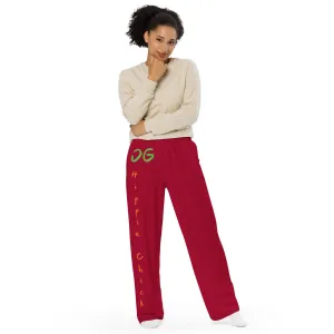 Maroon Unisex Pants - OG Hippie Chick
