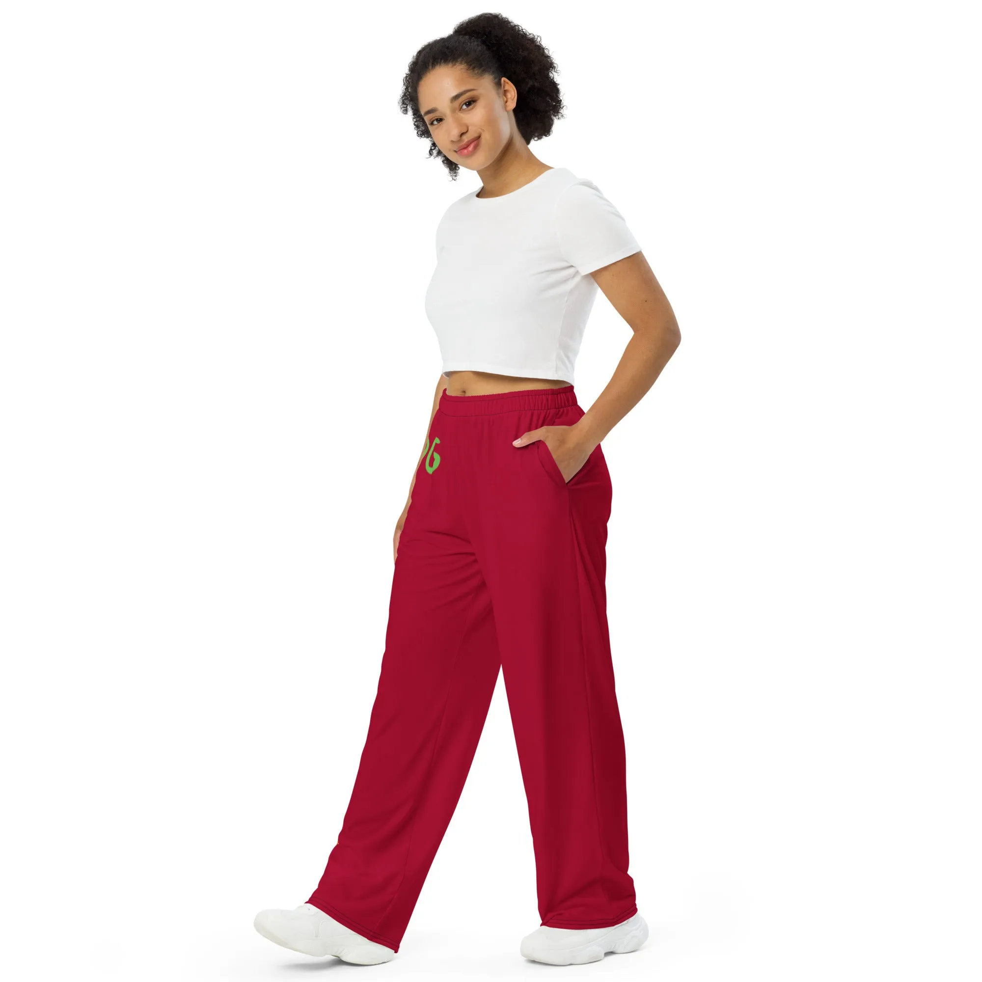Maroon Unisex Pants - OG Hippie Chick