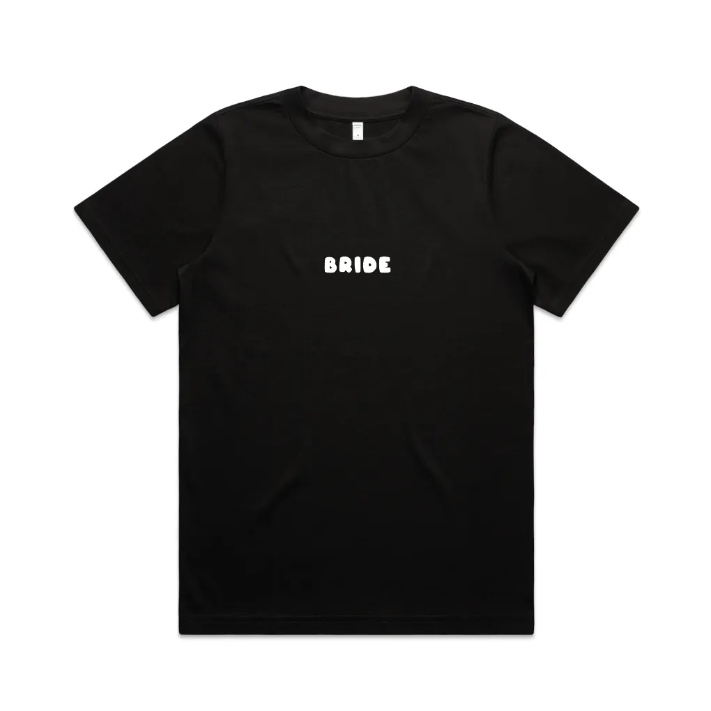 Married As Tee | White on Black