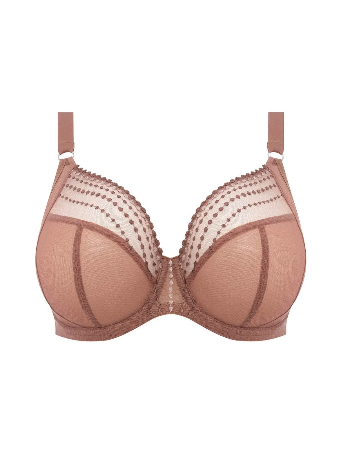 Matilda Plunge Bra - Light Brown