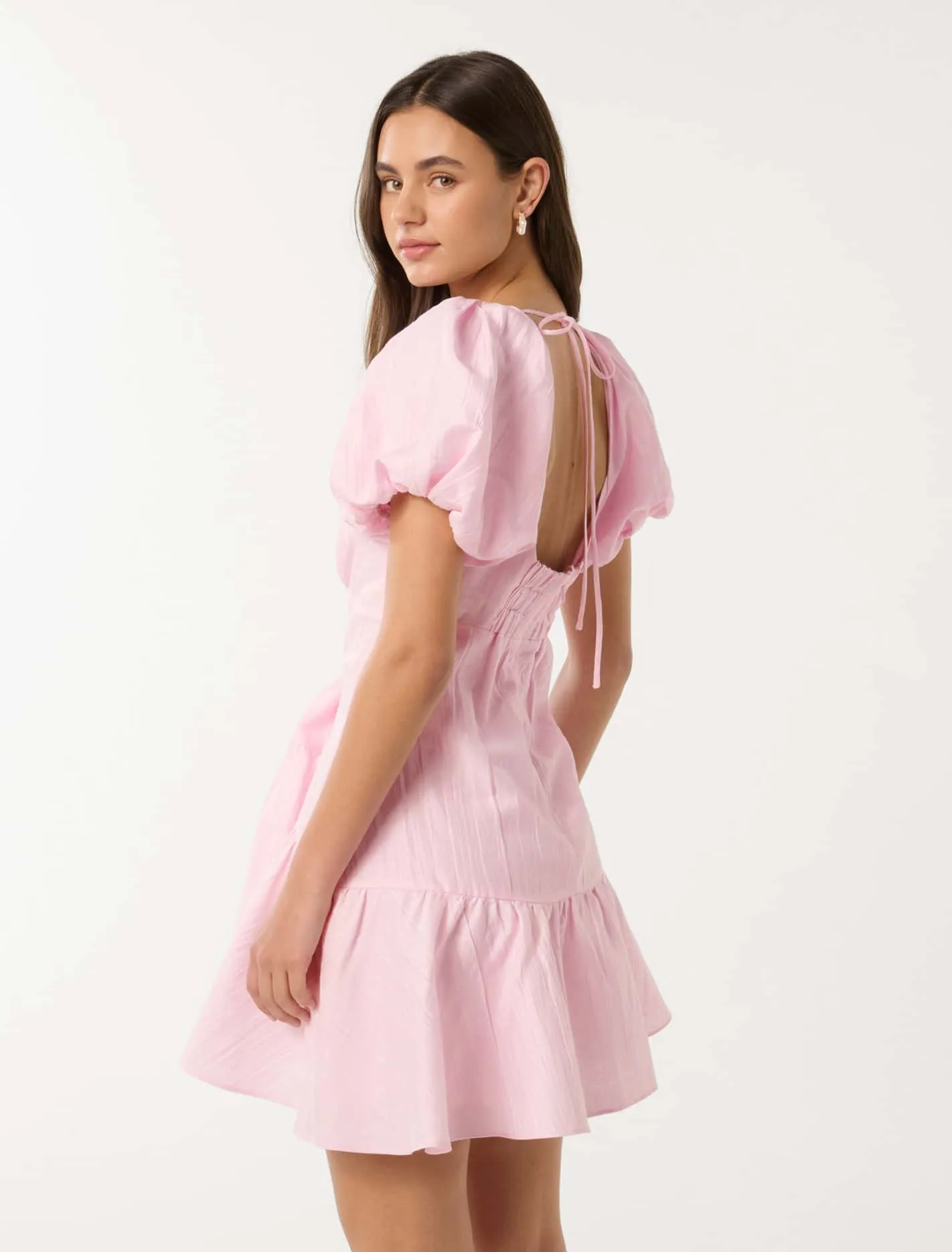 Melody Puff Sleeve Mini Dress