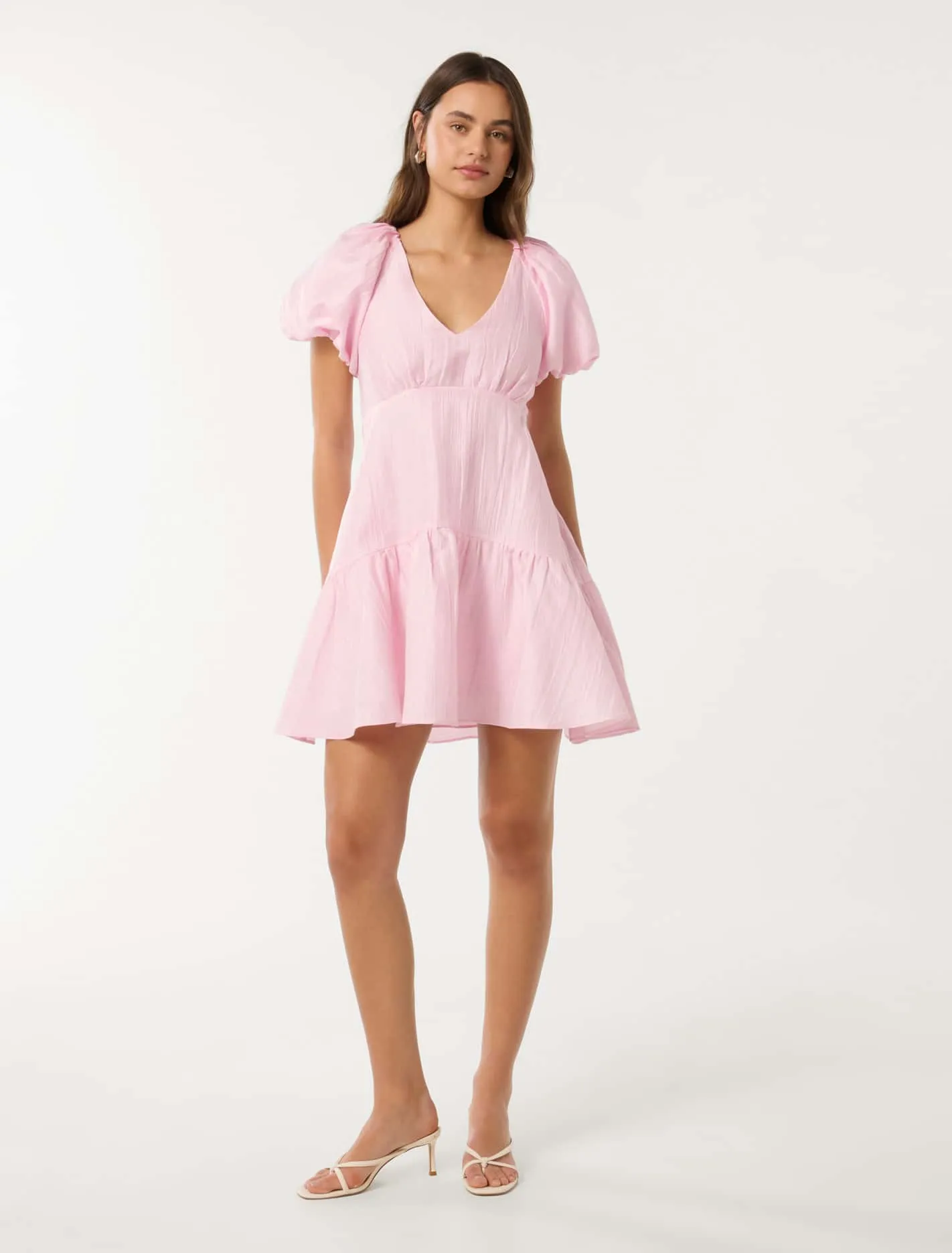 Melody Puff Sleeve Mini Dress