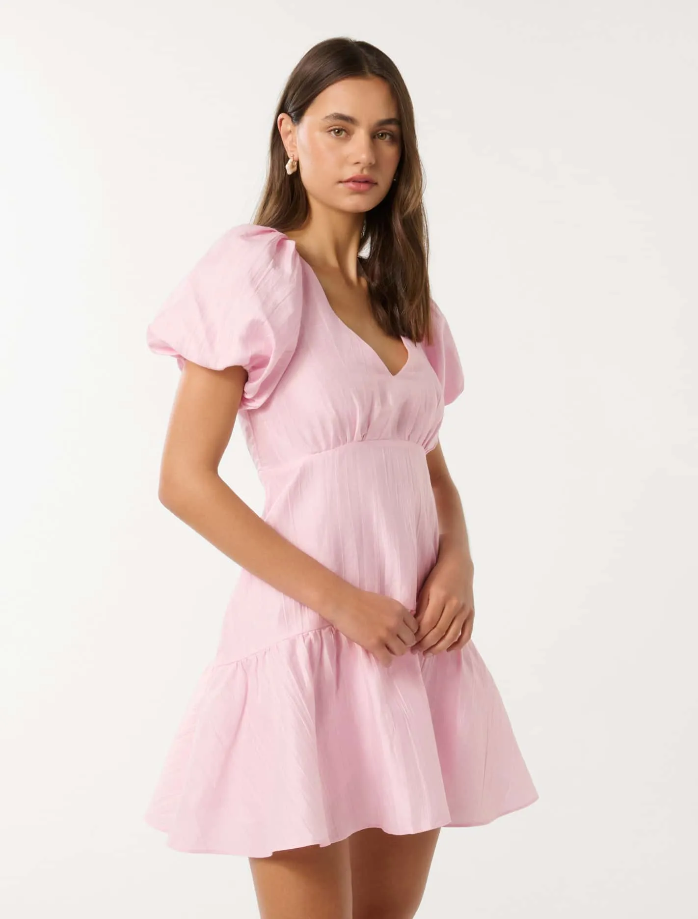 Melody Puff Sleeve Mini Dress
