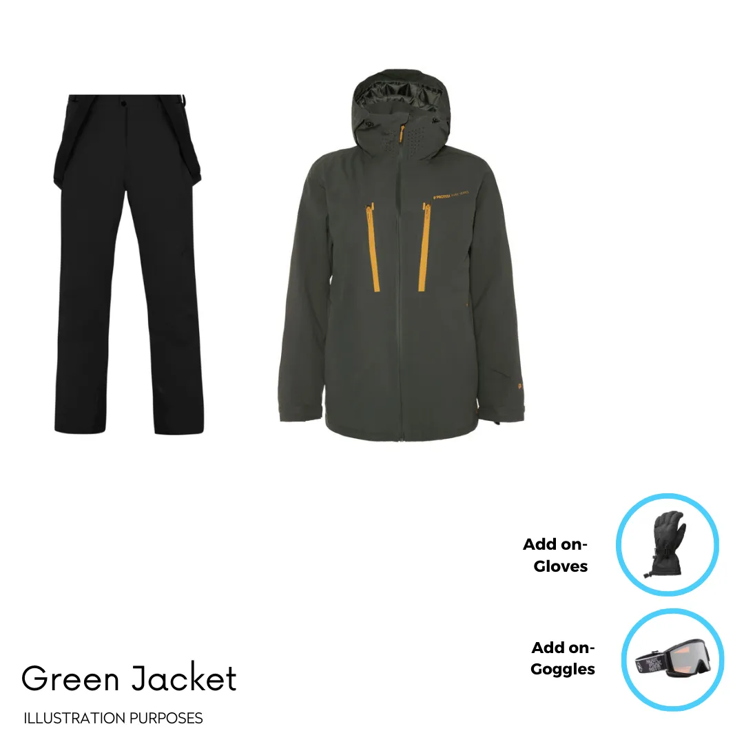 Mens Adult Outerwear Bundle Hire