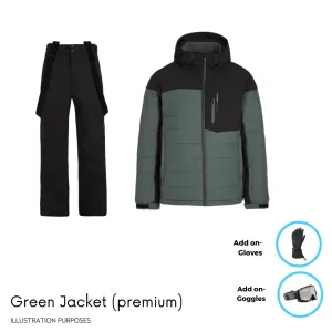 Mens Adult Outerwear Bundle (Premium) Hire
