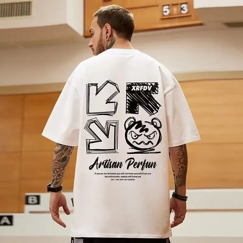 Men's Casual Tees Oversized Graphic Tees Wings
