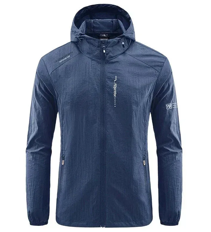 Men's Eugenio Ultralight Sun & Windproof Hooded Summer Jacket