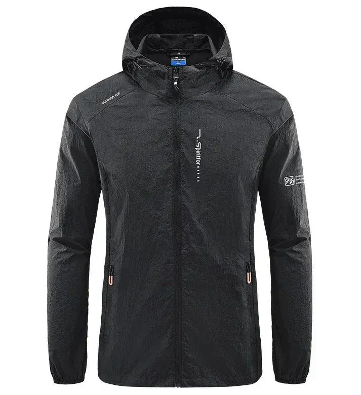 Men's Eugenio Ultralight Sun & Windproof Hooded Summer Jacket