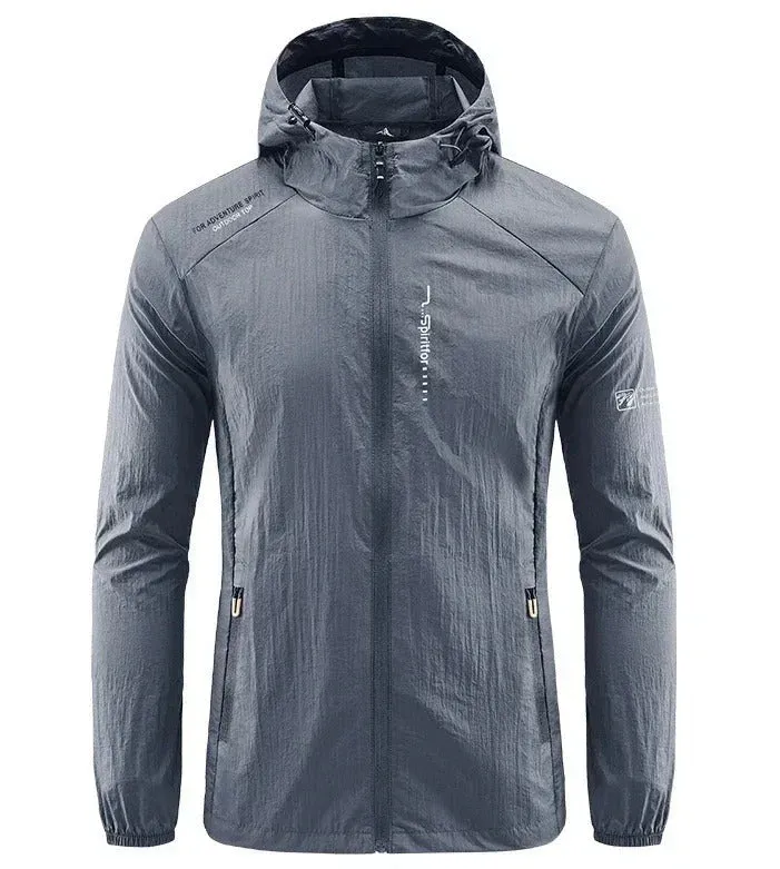 Men's Eugenio Ultralight Sun & Windproof Hooded Summer Jacket