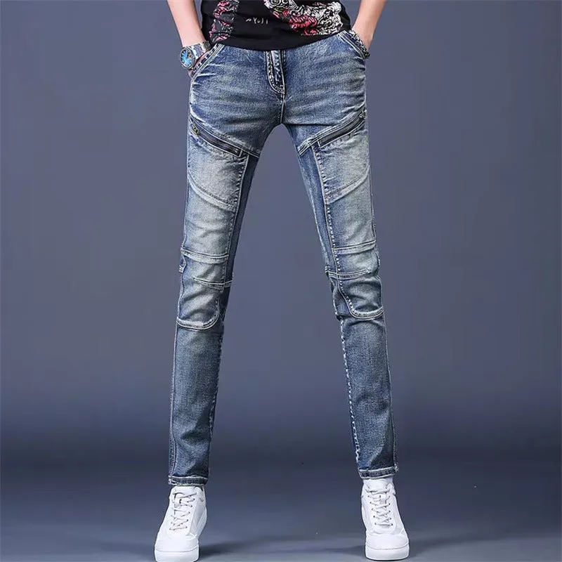 Men's Jeans Spring And Autumn Trendy All-matching