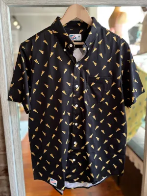 Men's Pizza Button Up