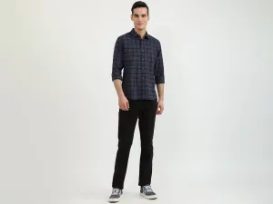 Mens Slim Fit Check Shirt