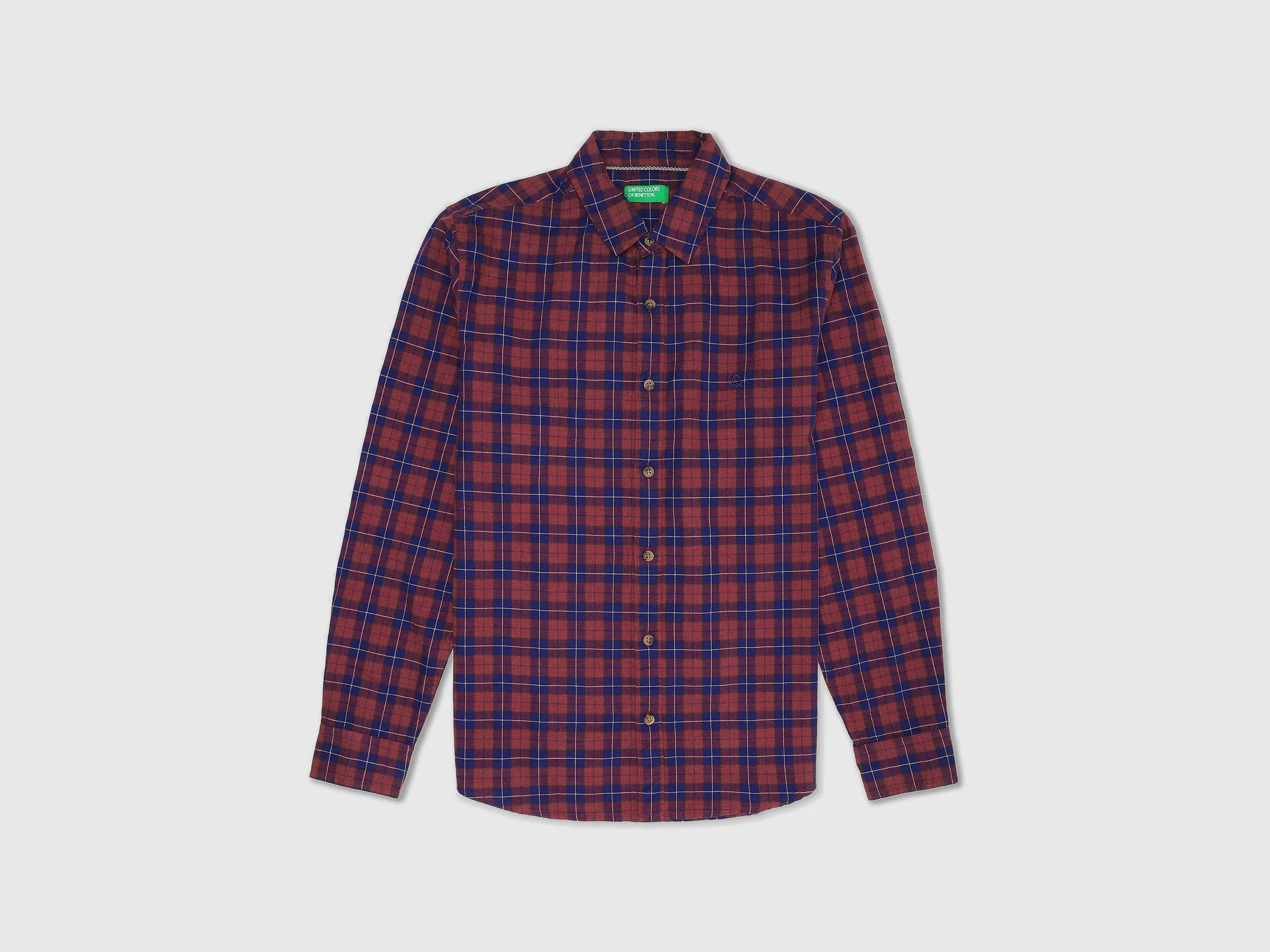 Mens Slim Fit Check Shirt