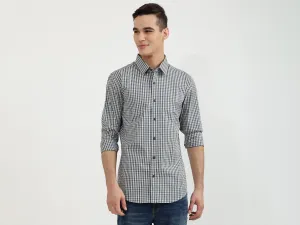 Mens Slim Fit Check Shirt