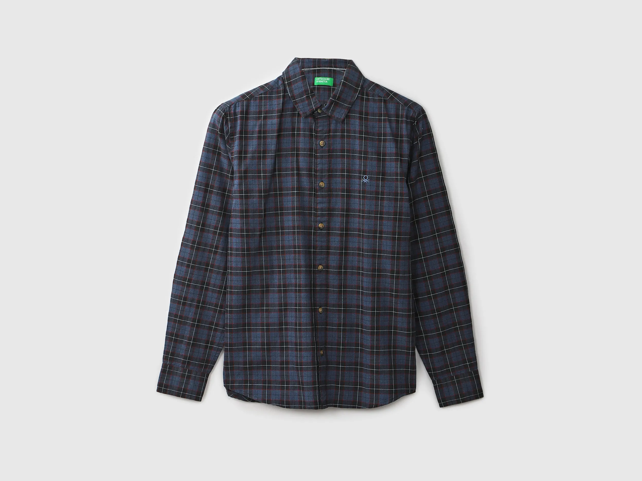 Mens Slim Fit Check Shirt