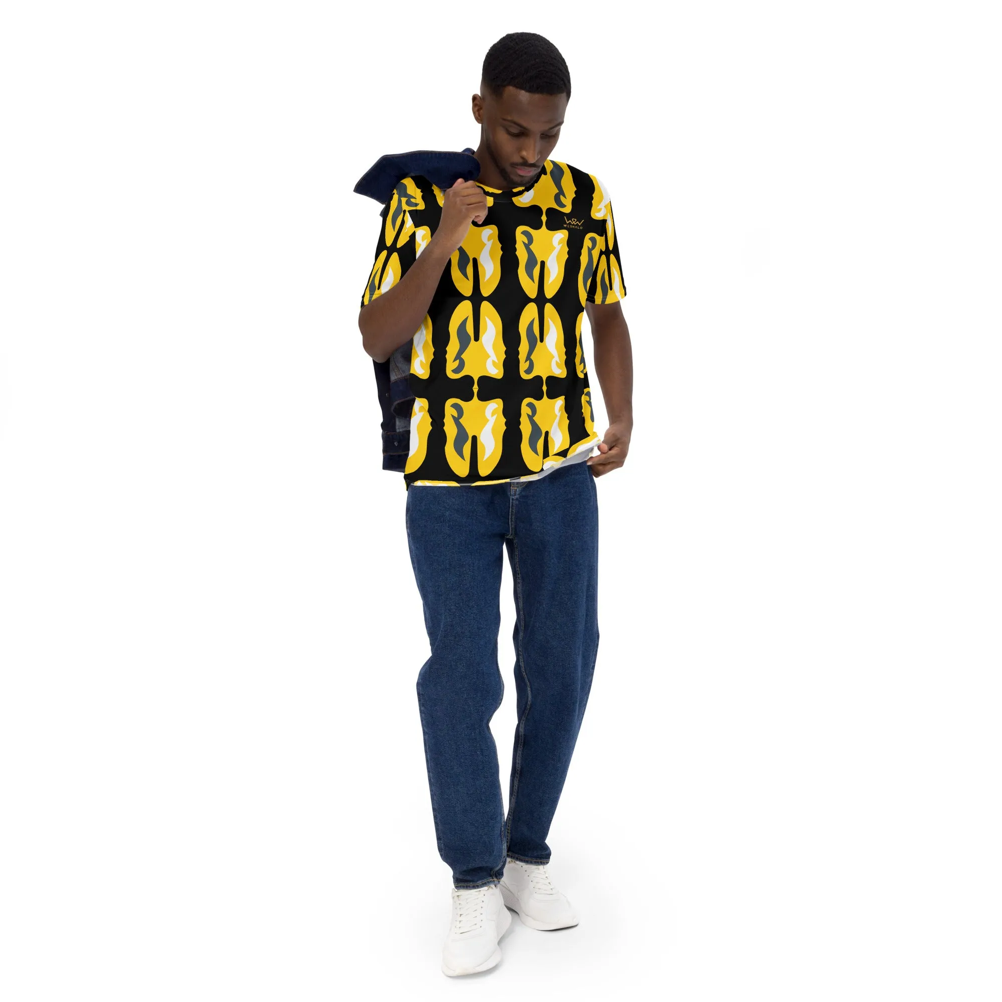 Men's T-shirt | The Music Face Note Textile