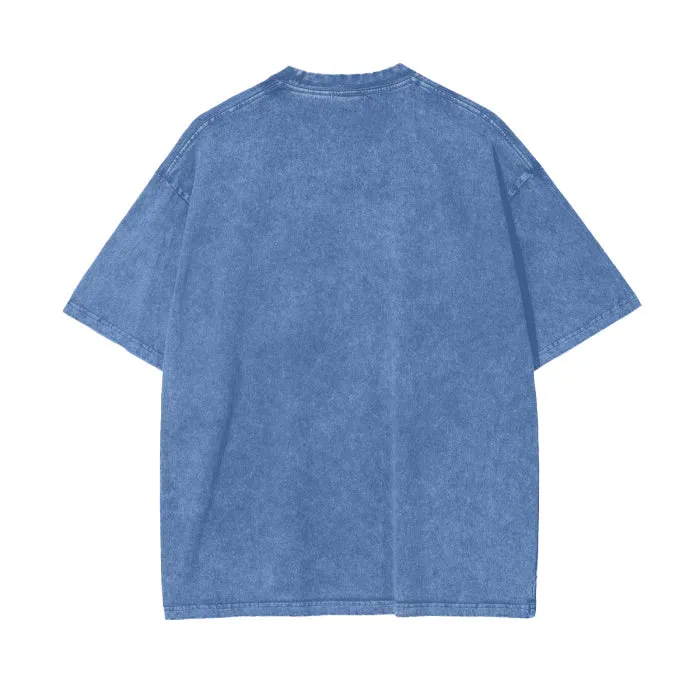 Mermaid La Sirene Oversize Tee | Light Blue