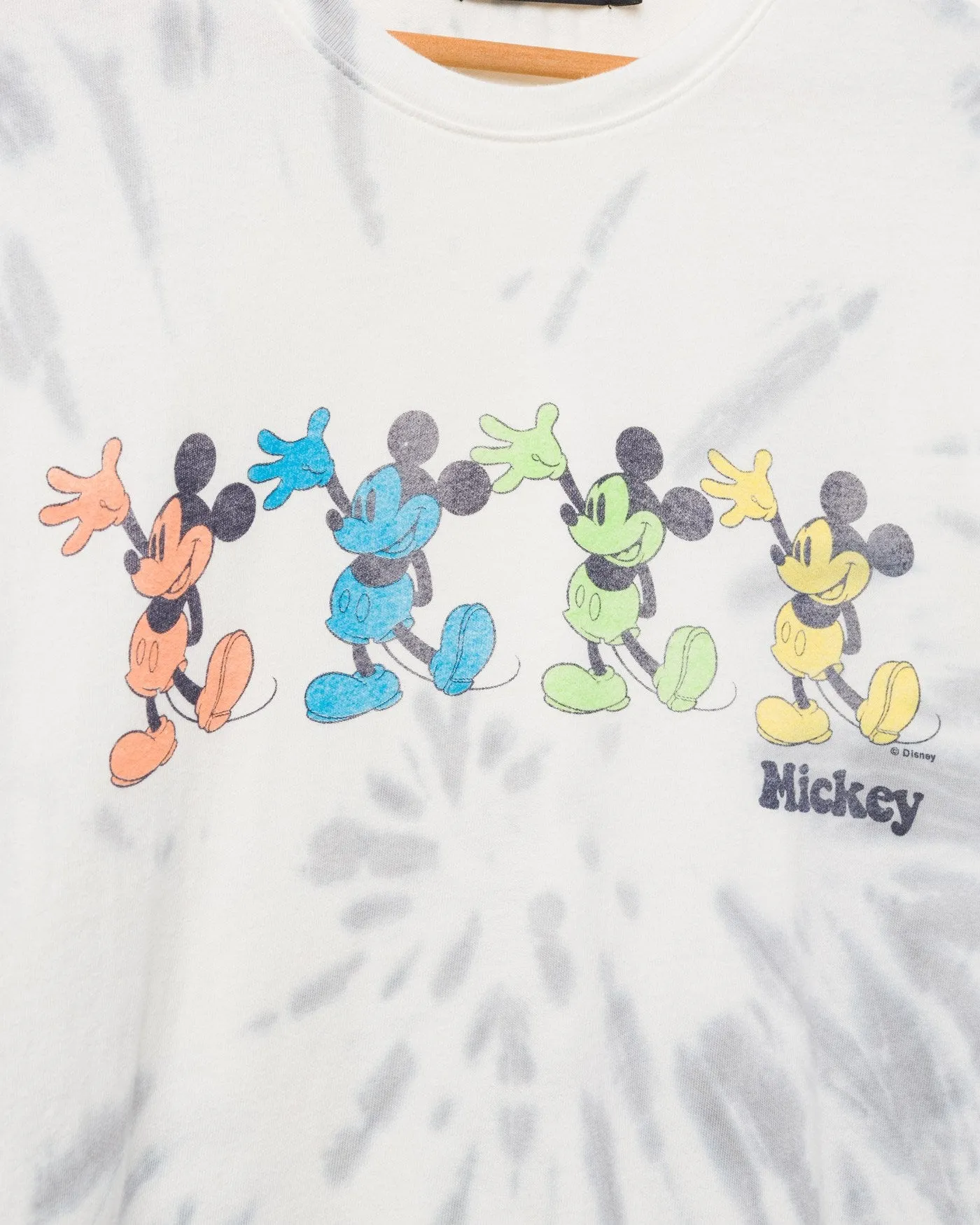 Mickey Colors Tie Dye Flea Market Tee