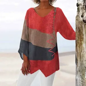 Miia® | Airy Colorblock Blouse