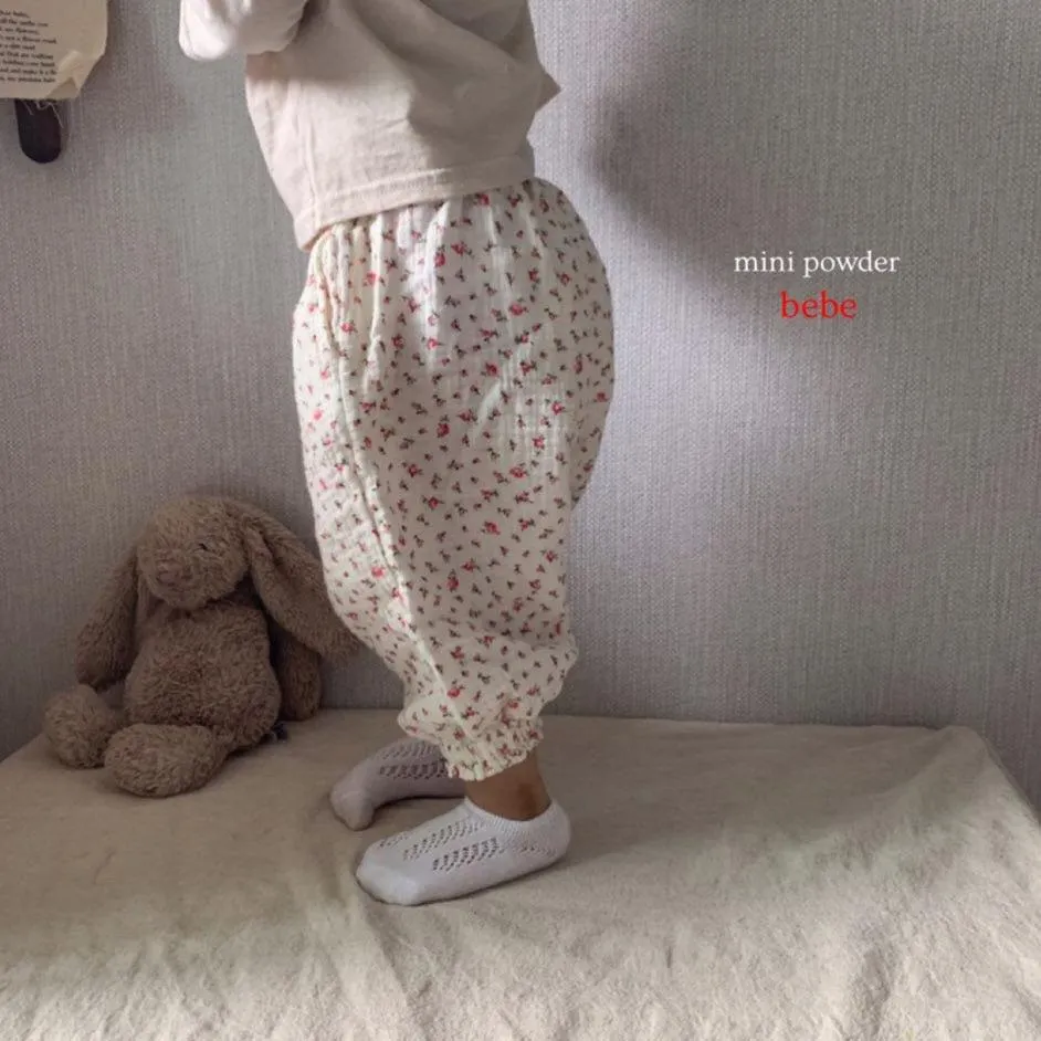 Mini Powder Floral Pant