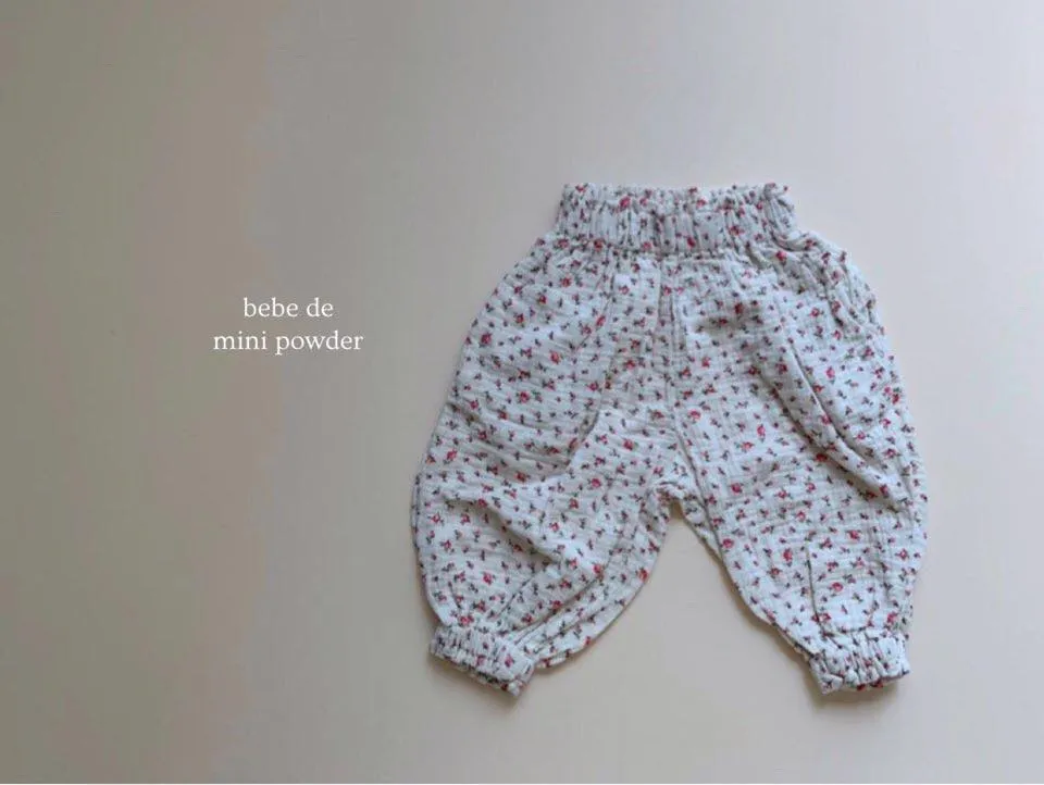 Mini Powder Floral Pant