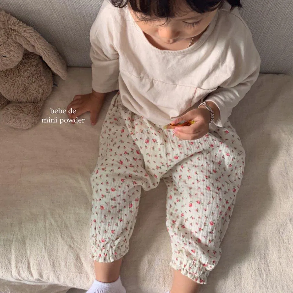 Mini Powder Floral Pant