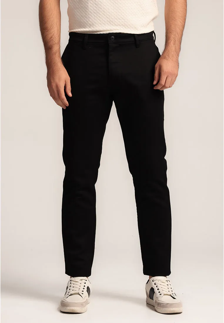 MOC - Celana Panjang Chinos Pria Benedicta - Black