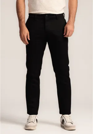 MOC - Celana Panjang Chinos Pria Benedicta - Black