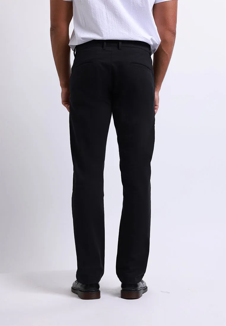 MOC Celana Panjang Chinos Pria GARETH - BLACK