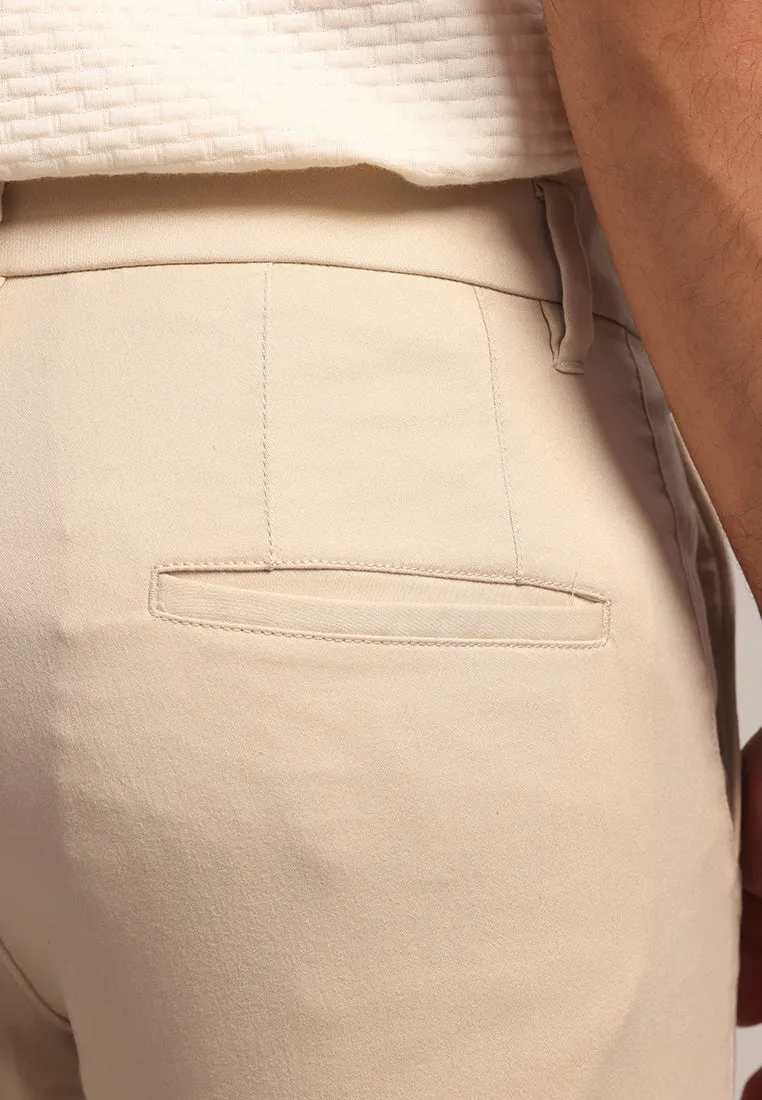 MOC - Celana Panjang Chinos Pria Joseph - Beige Light