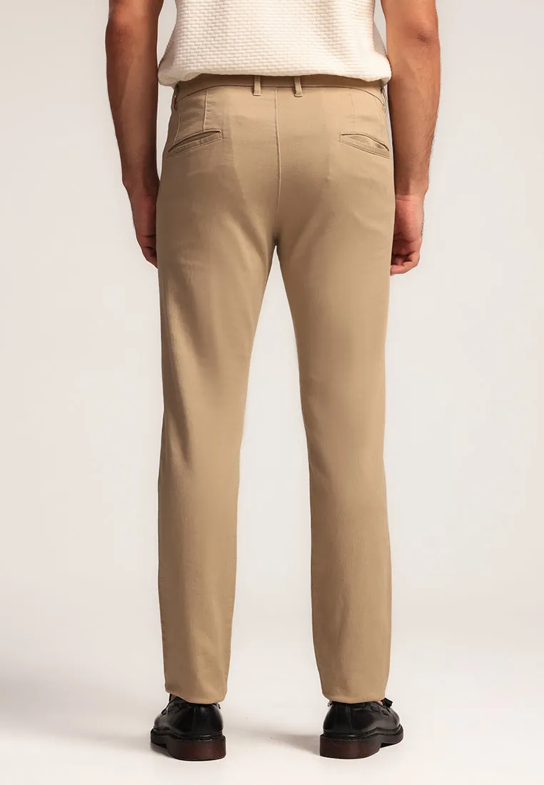 MOC - Celana Panjang Chinos Pria Joseph - Beige