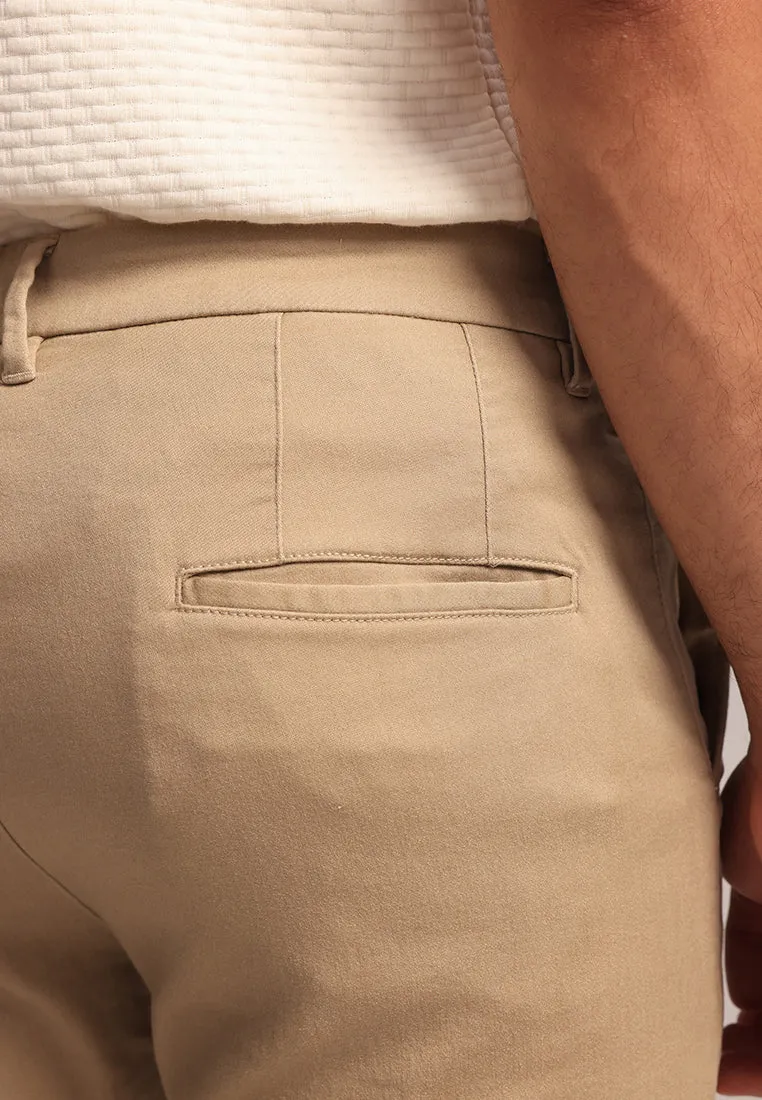 MOC - Celana Panjang Chinos Pria Joseph - Beige