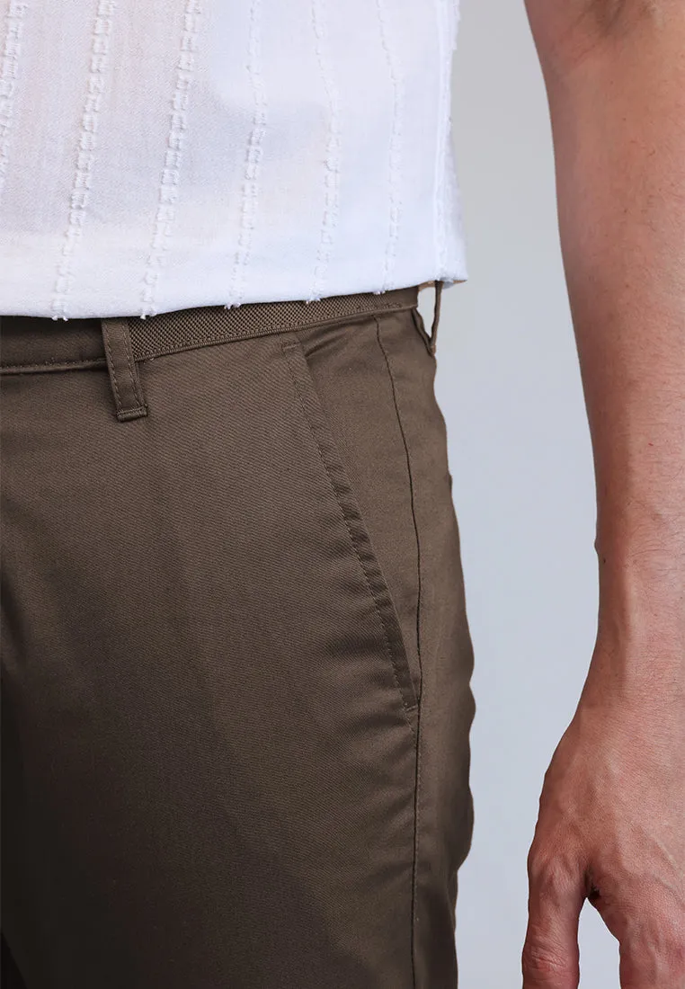 MOC Celana Panjang Chinos Pria POTTER - BROWN