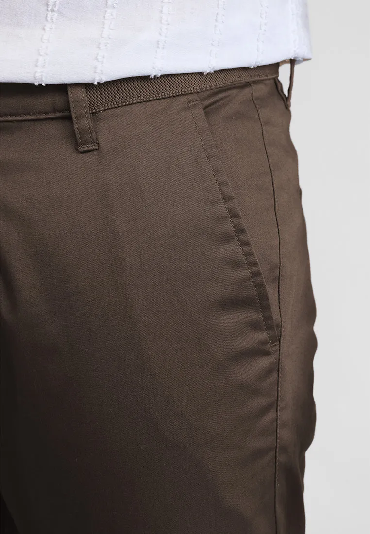 MOC Celana Panjang Chinos Pria POTTER - BROWN