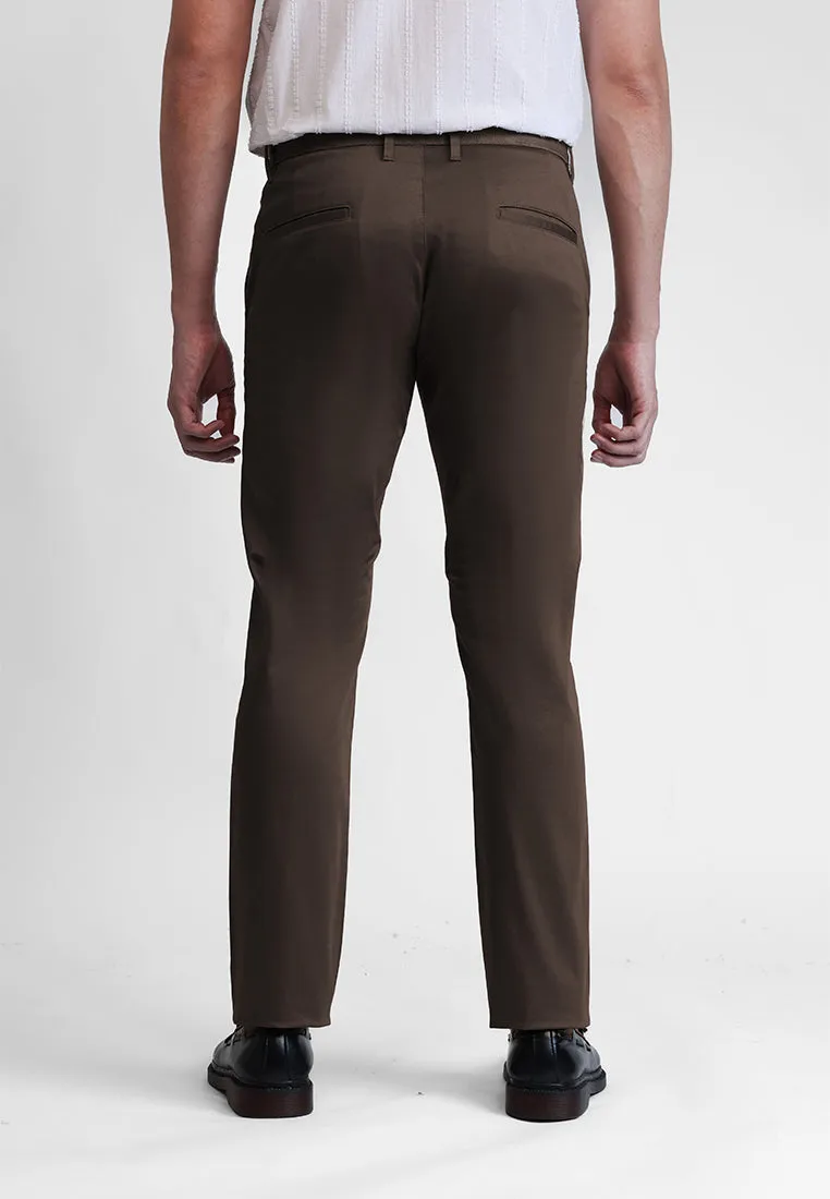 MOC Celana Panjang Chinos Pria POTTER - BROWN