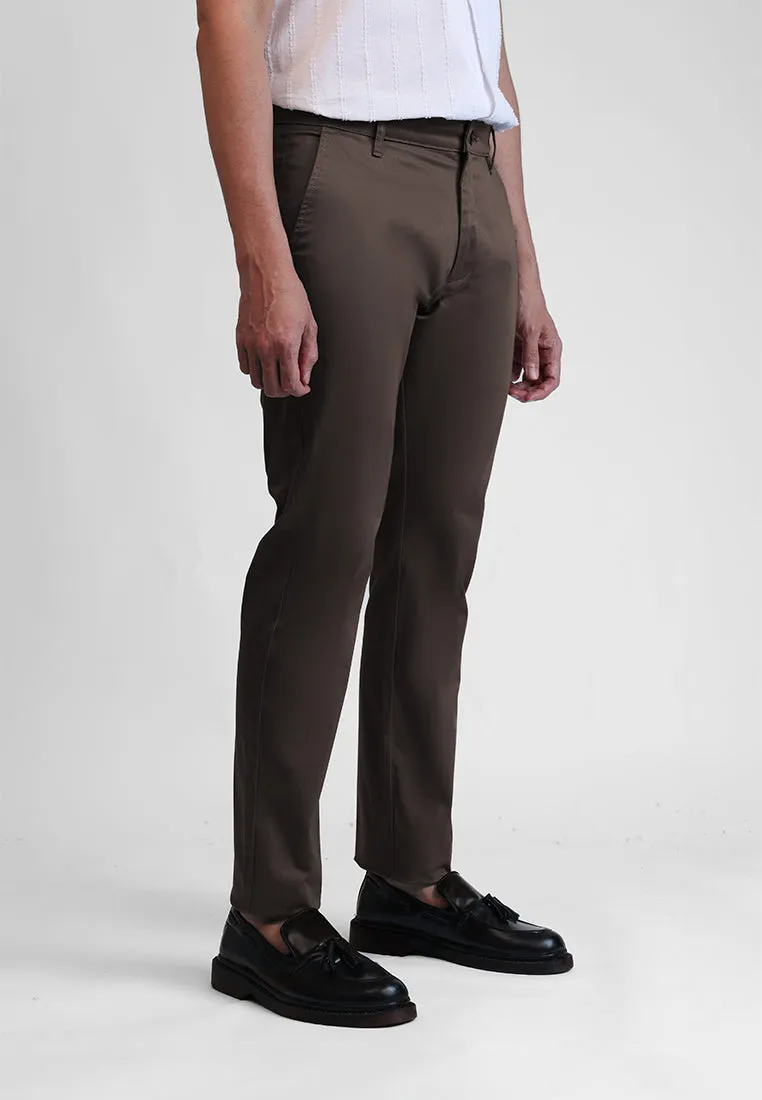 MOC Celana Panjang Chinos Pria POTTER - BROWN