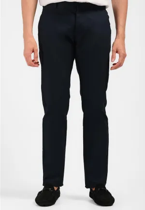 MOC Celana Panjang Chinos Pria Slim Fit BARNIE-NAVY