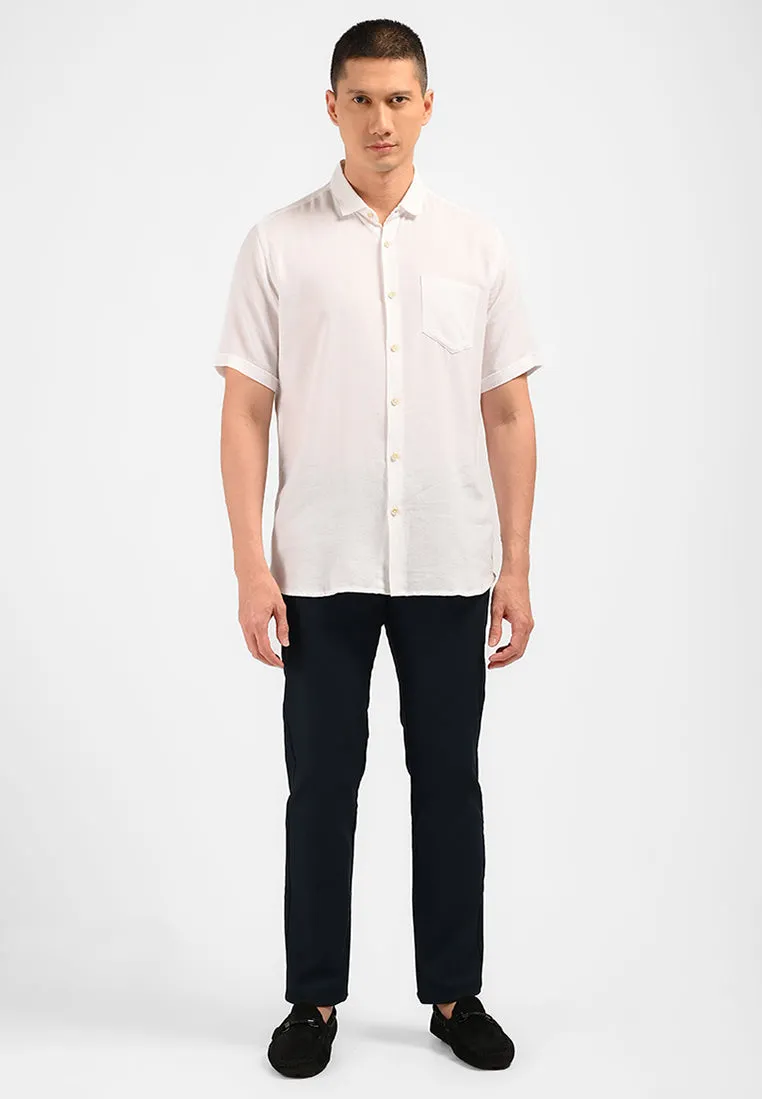 MOC Celana Panjang Chinos Pria Slim Fit BARNIE-NAVY