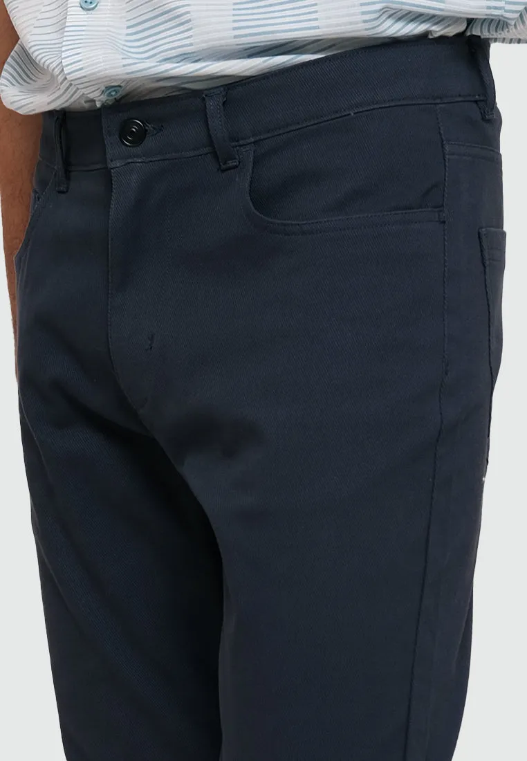 MOC Celana Panjang Chinos Pria Slim Fit HOVE-NAVY