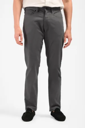 MOC Celana Panjang Chinos Pria Slim Fit VERBY-DARK GREY